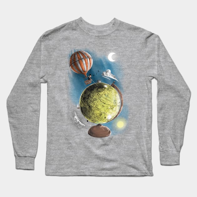 The Traveller Long Sleeve T-Shirt by Moi Escudero